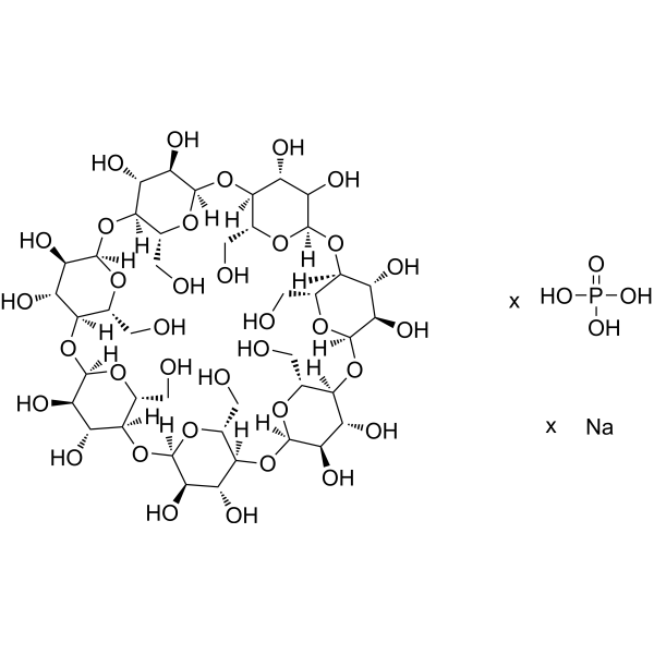 β-Cyclodextrin phosphate sodium 199684-61-2
